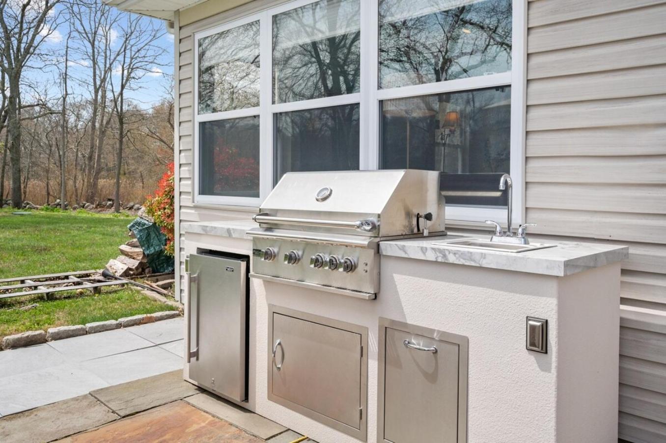 Villa 37 Wamphassuc Rd Chteau Stonington Exterior foto